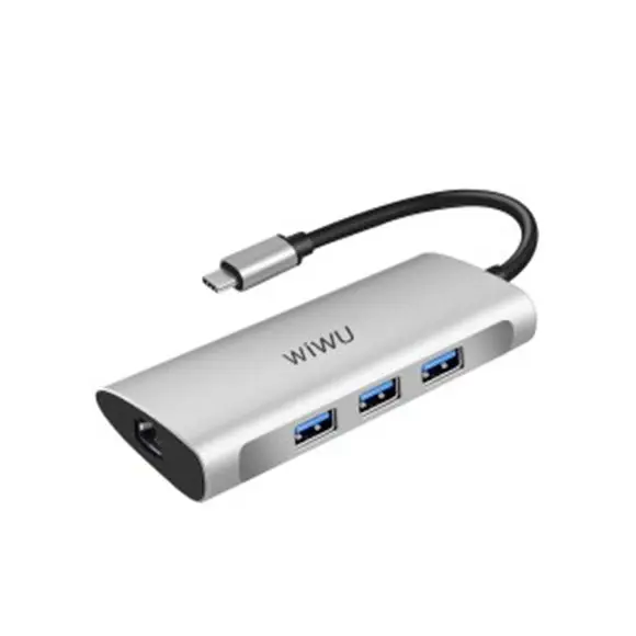 WiWU Alpha A631STR 6-in-1 USB-C Hub