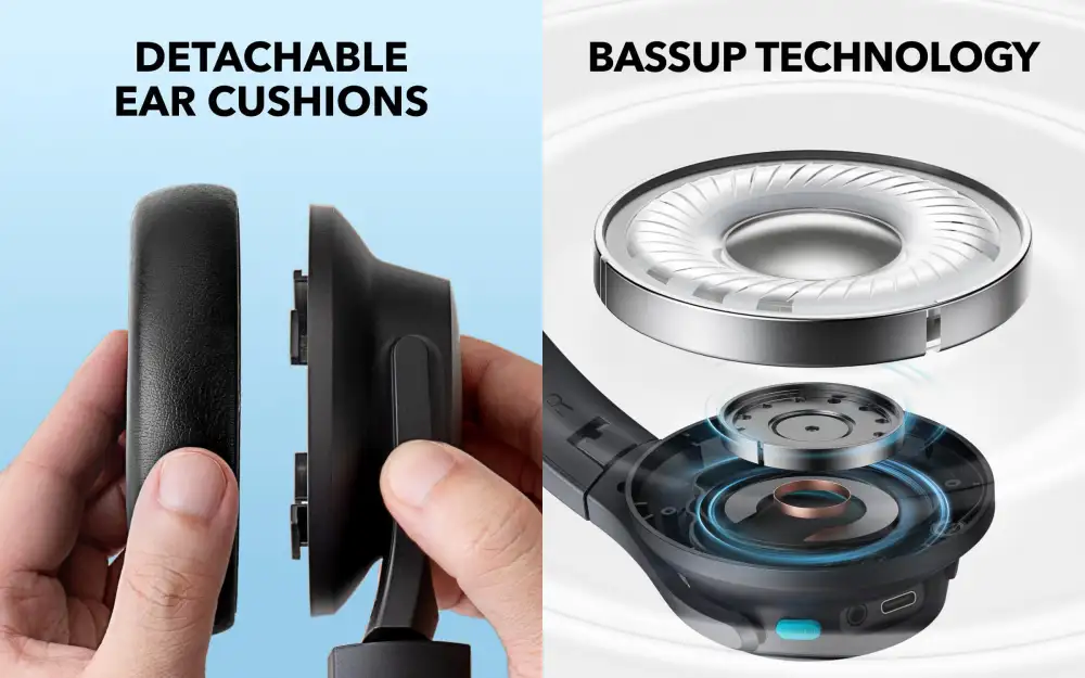 Anker Soundcore Q11i Over-Ear Wireless Bluetooth Headphones