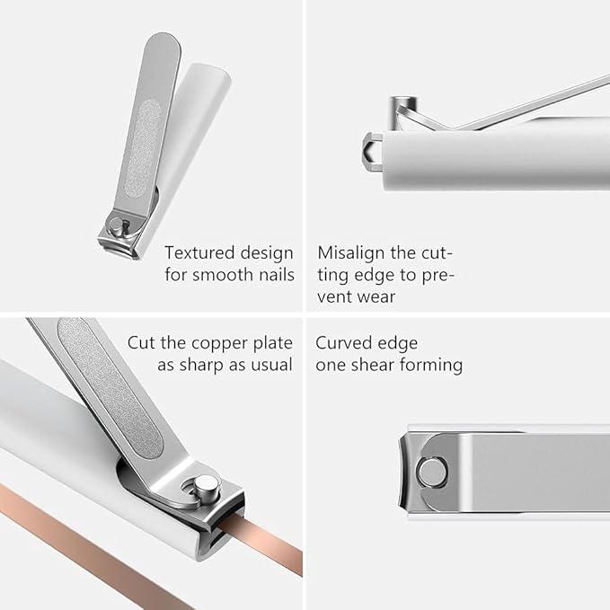 Xiaomi Mijia Precision Stainless Steel Nail Clippers with Durable Design