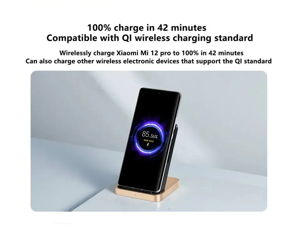 Xiaomi 50W Vertical Wireless Charging Stand