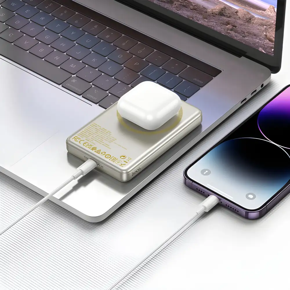 Hoco Q26A Magnetic 10,000mAh Wireless Power Bank