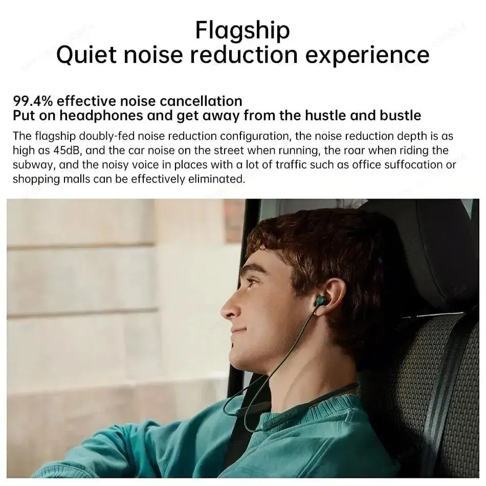 OPPO Enco M33 45dB ANC Neckband Earphones