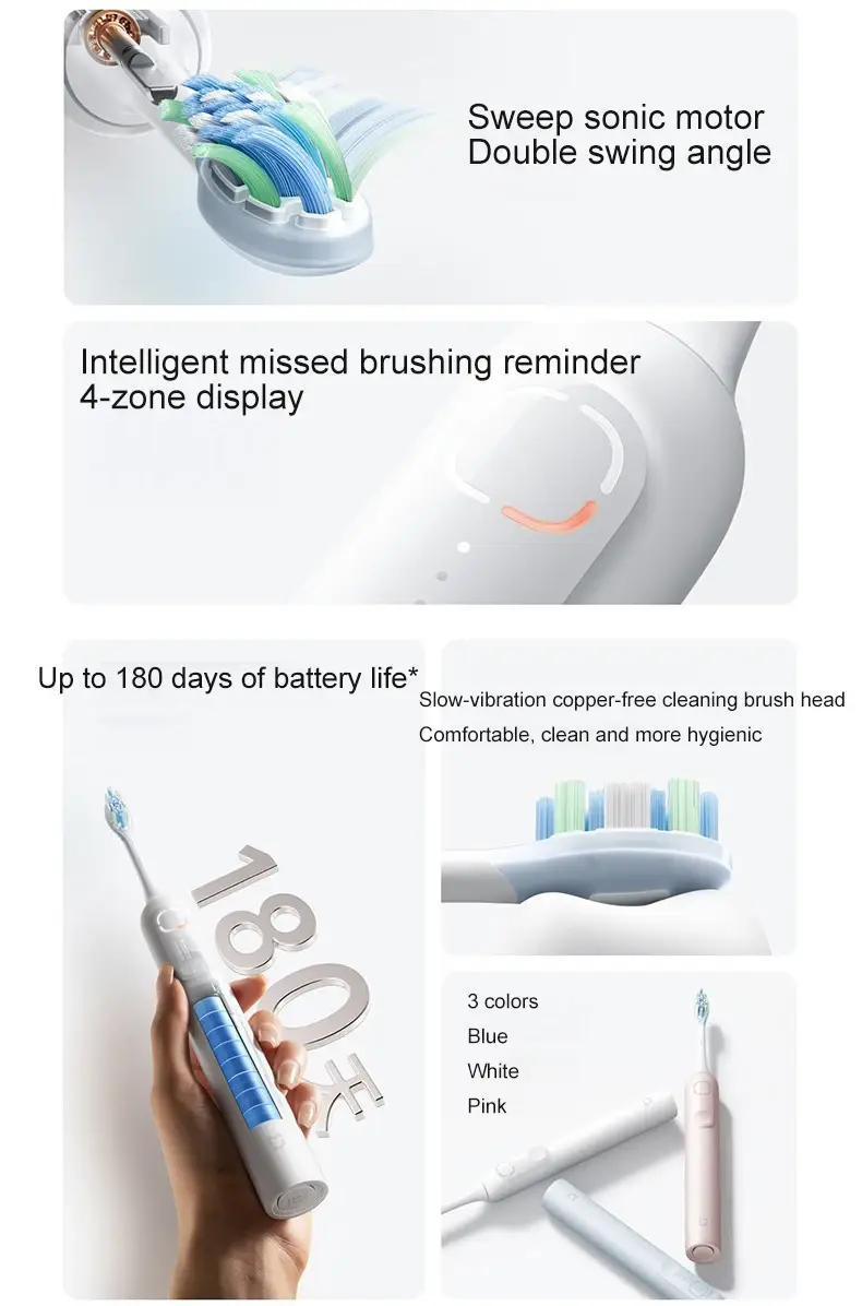Xiaomi Mijia MES609 Oscillating Electric Toothbrush