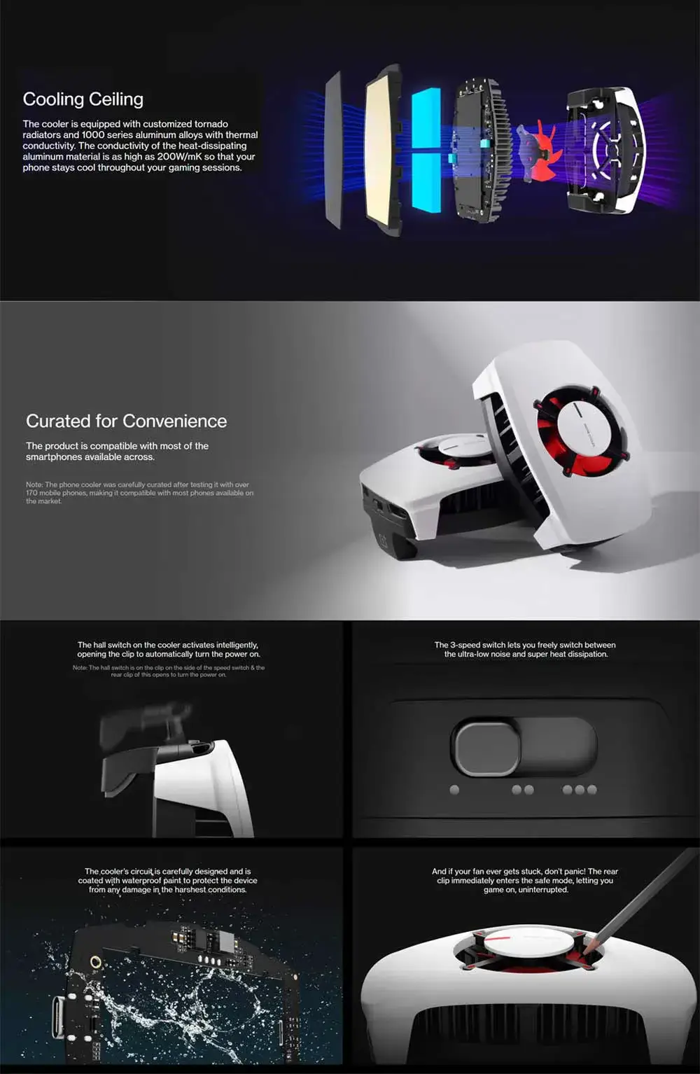 OnePlus 18W Freezing Point Magnetic Phone Cooler