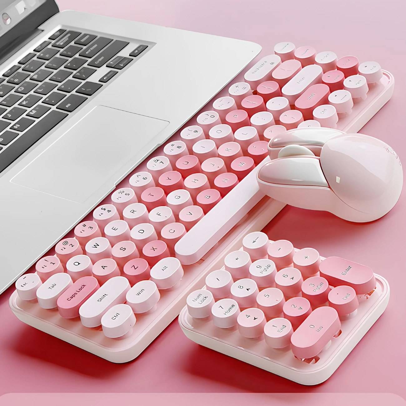 COTECi 84019 Wireless Keyboard and Mouse Combo