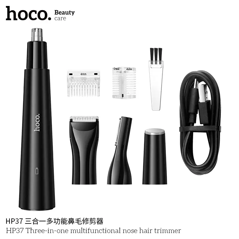Hoco HP37 3-in-1 Multi-Functional Electric Nose Hair Trimmer