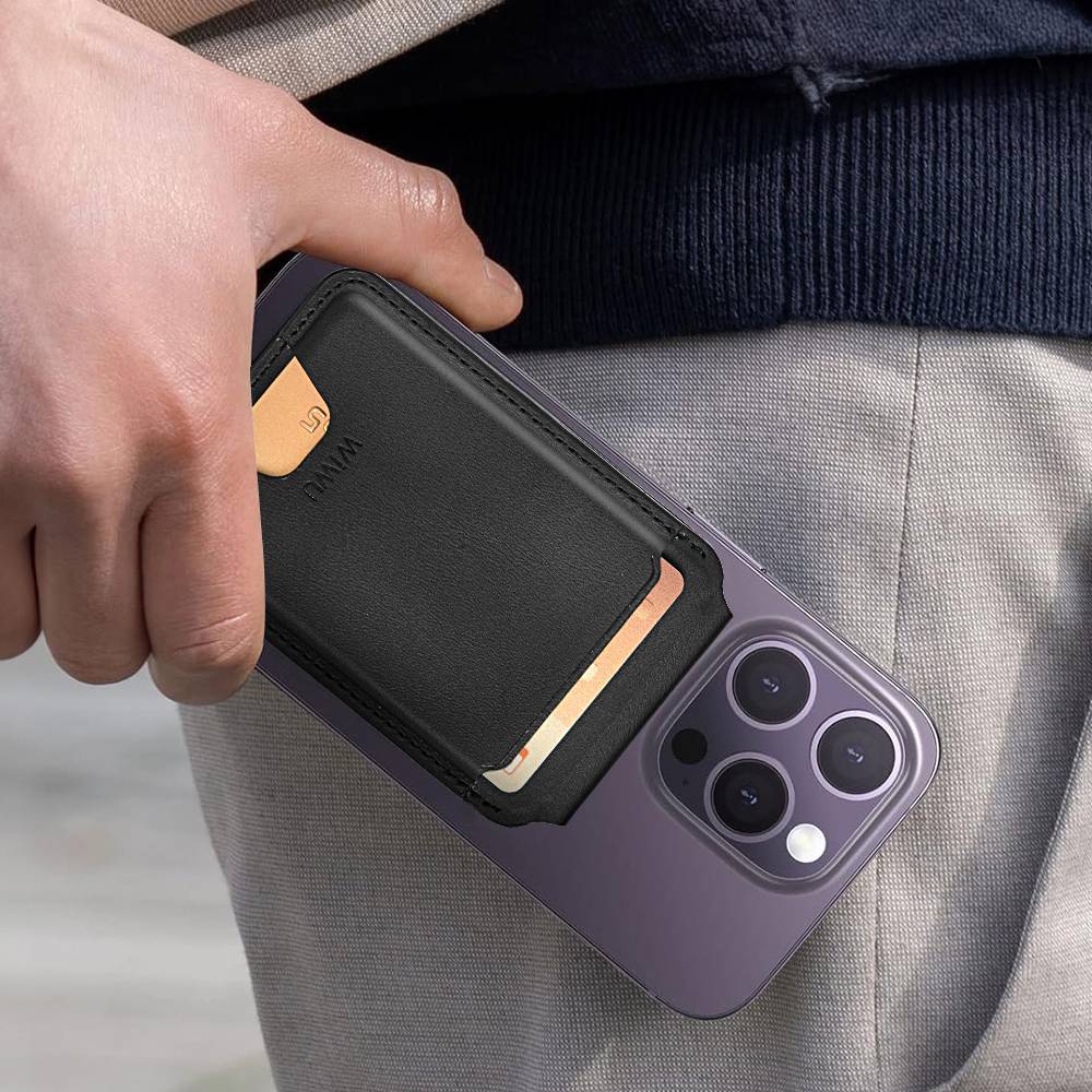 WIWU MW-005 Magnetic Find My Wallet with Slim Design for Cards & Tracking