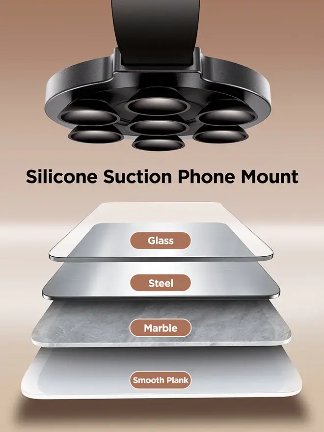 Joyroom JR-ZS393 Universal 360° Adjustable Magnetic Phone Mount with Strong Grip