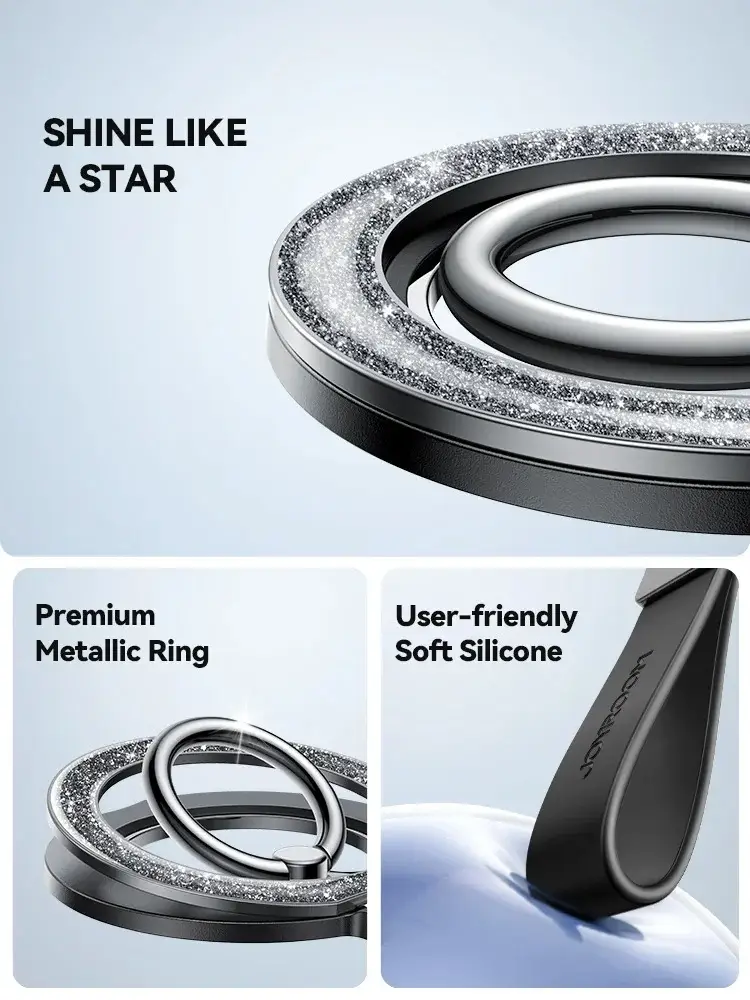 Joyroom JR-ZS425 Magnetic Phone Grip Ring Holder with 360° Rotation