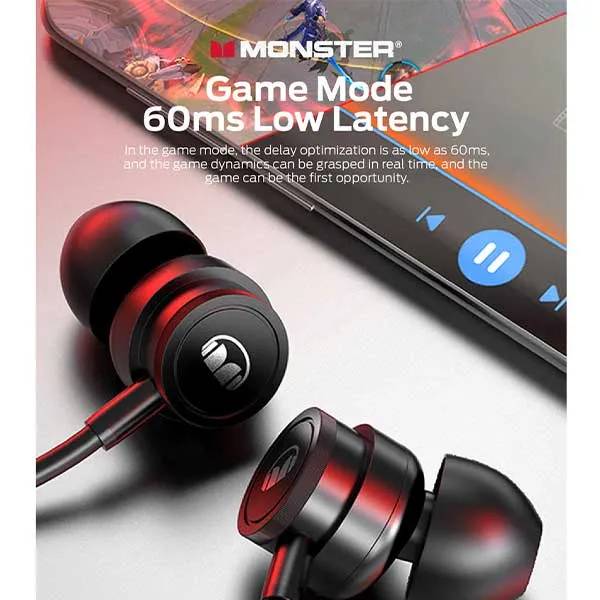 Monster Airmars SG03 Pro Wireless Gaming Neckband Headphones 