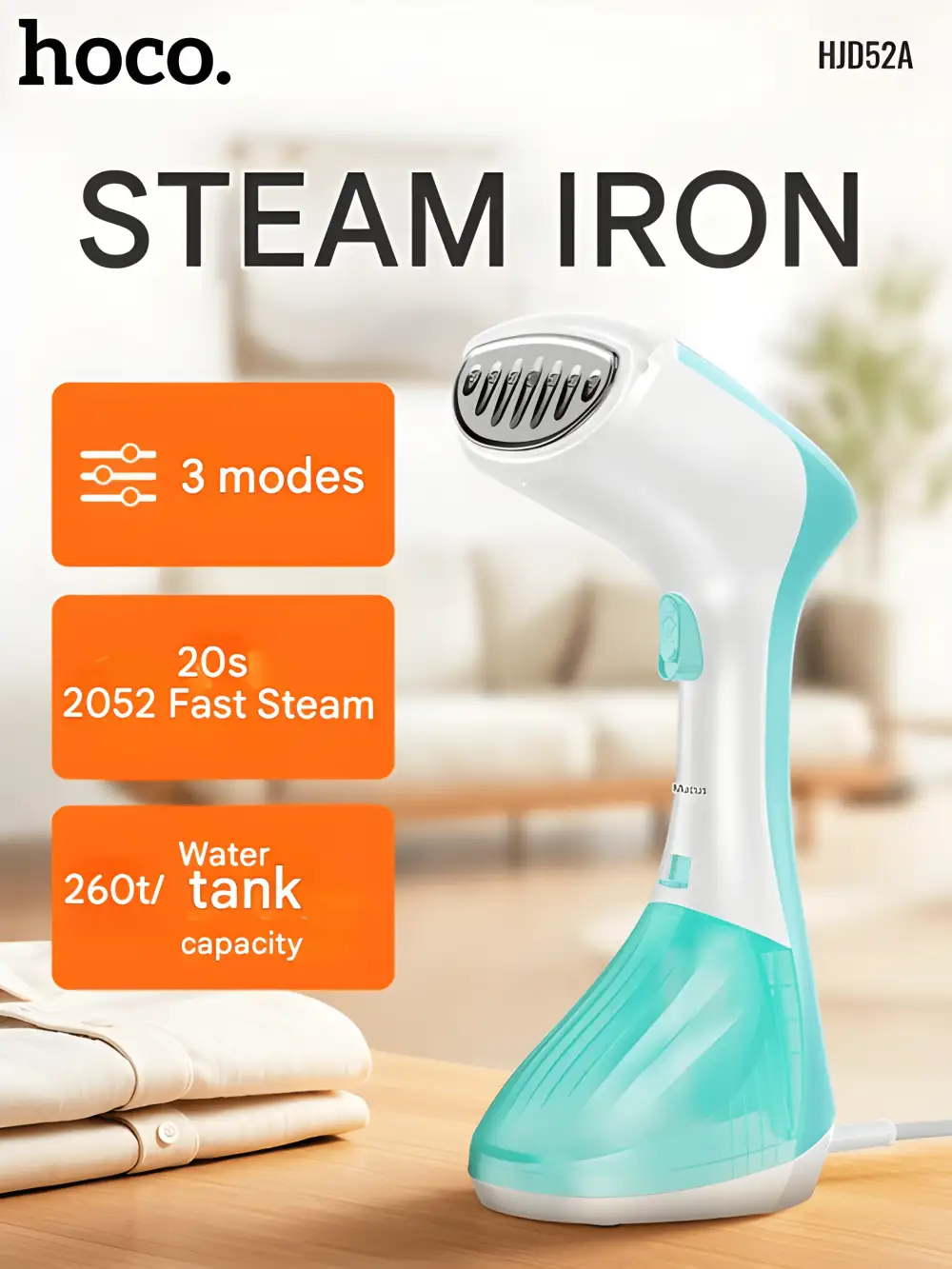 HOCO HJD52A Handheld Garment Steamer
