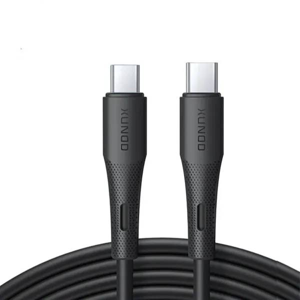 XUNDD XDDC-021 60W Type-C to Type-C Data Cable – Soft Silicone XUNDD XDDC-021 60W Type-C to Type-C Data Cable – Soft Silicone