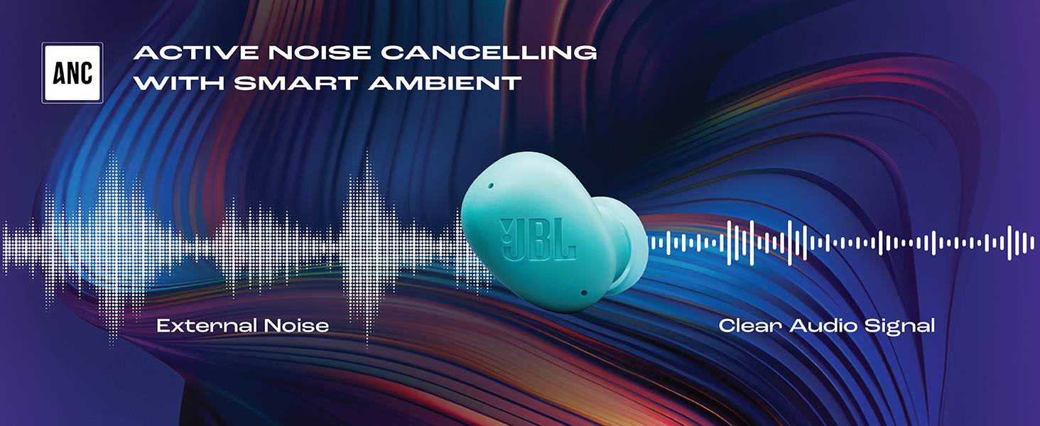 JBL Wave Buds 2 True Wireless Noise Cancelling Earbuds