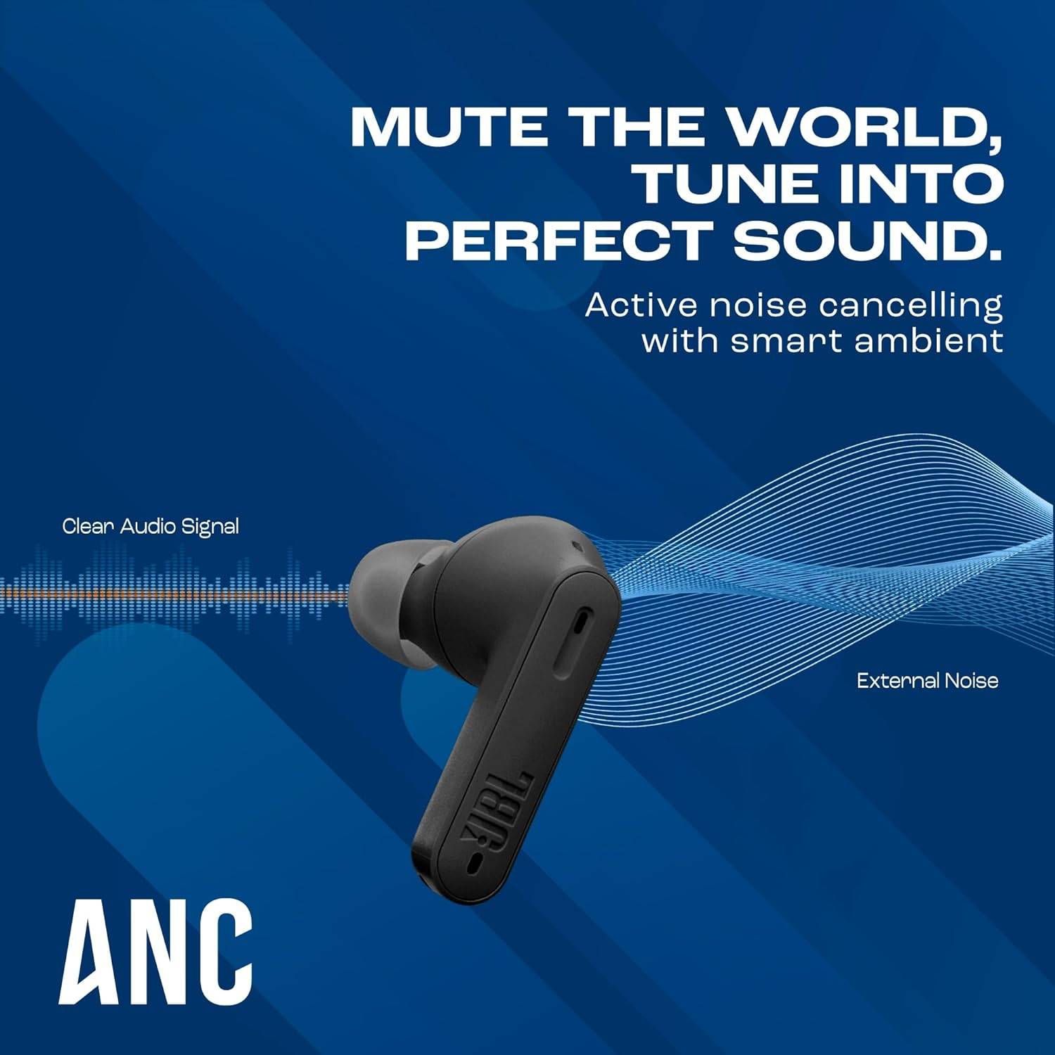 JBL Tune 235NC True Wireless In-Ear Earbuds with Active Noise Cancelling (ANC)