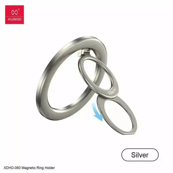 XUNDD XDHO-060 Magnetic Ring Holder Premium 360° Rotatable Phone Grip & Kickstand