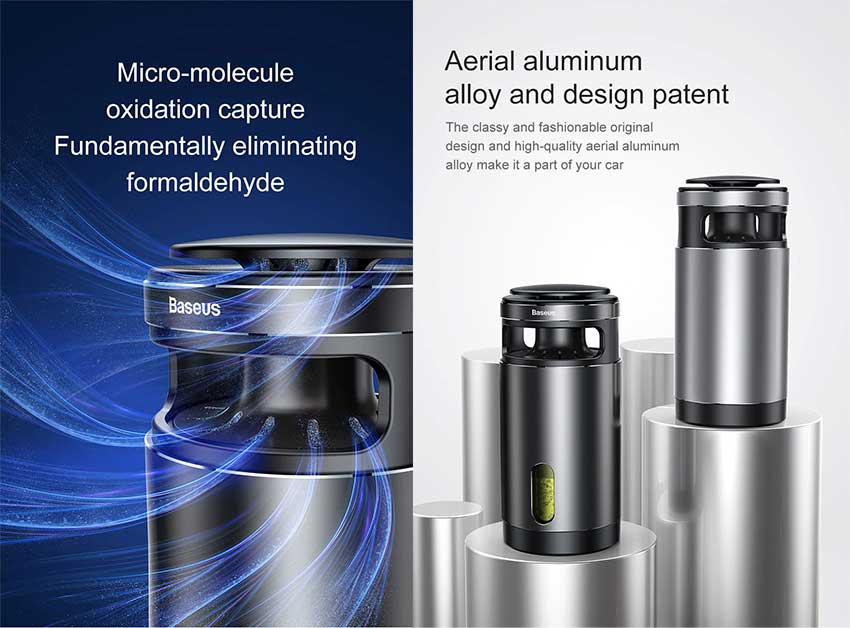 Baseus Micromolecule Formaldehyde Purifier for Car Air Detoxification