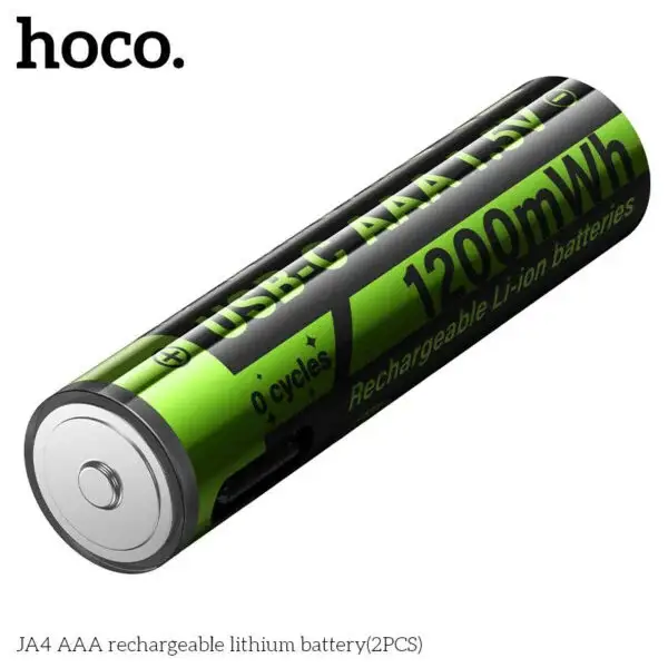 Hoco JA4 AAA Rechargeable Lithium Battery 2PCS
