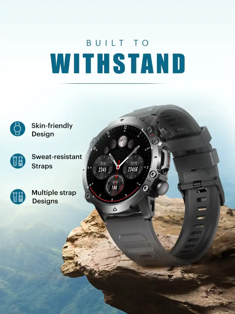 Noise Shield HD Display Rugged Smartwatch