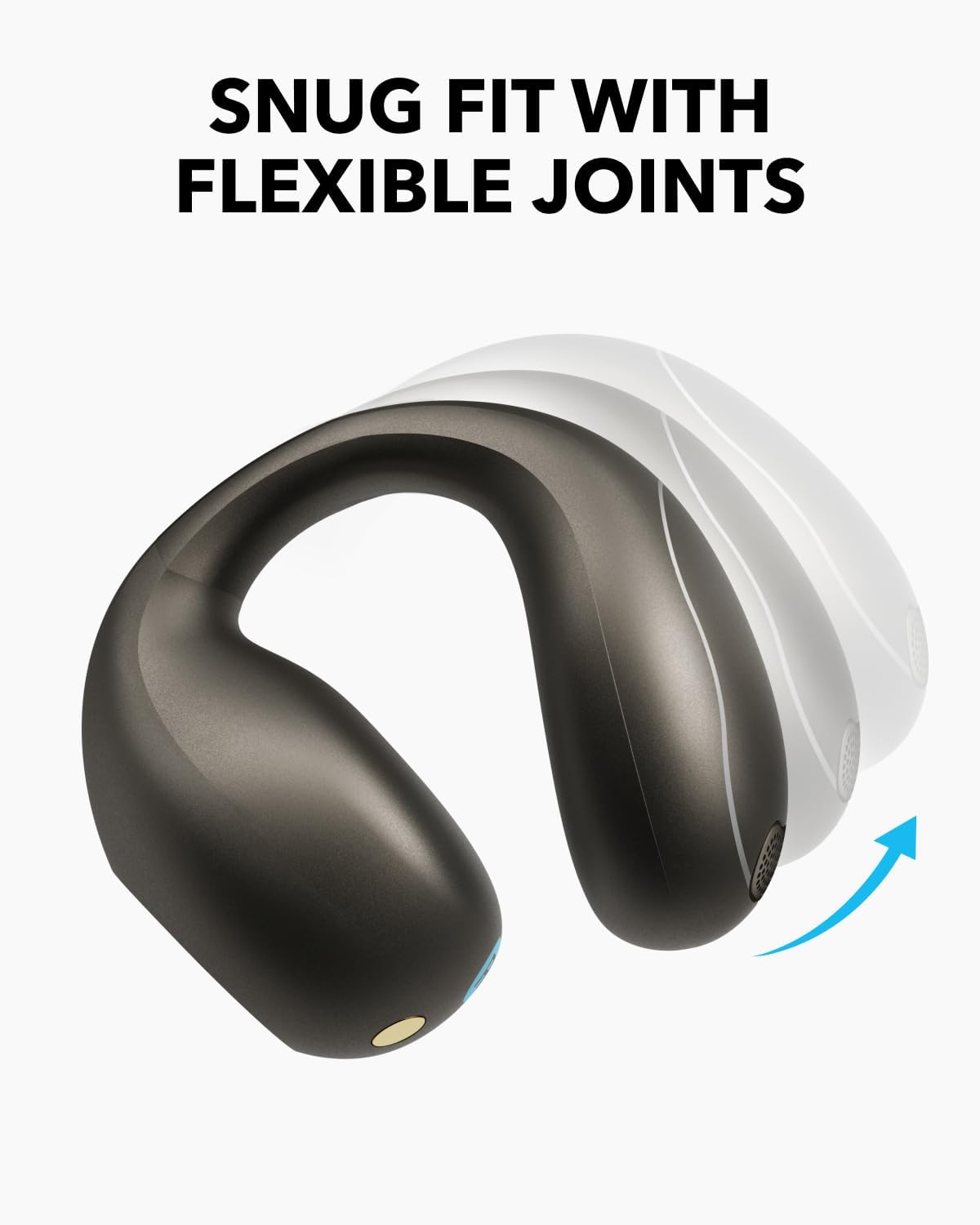 Anker Soundcore C40i Flexible And Comfortable Fit Clip-On Wireless Earbuds