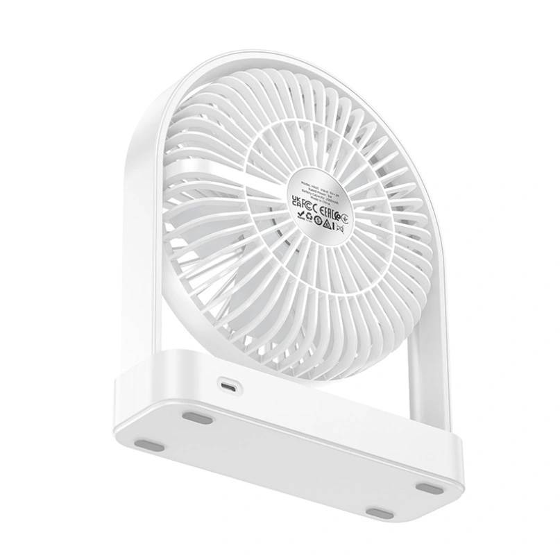 Hoco HX65 Ultra-Thin Portable Table Fan with Adjustable Speed Control