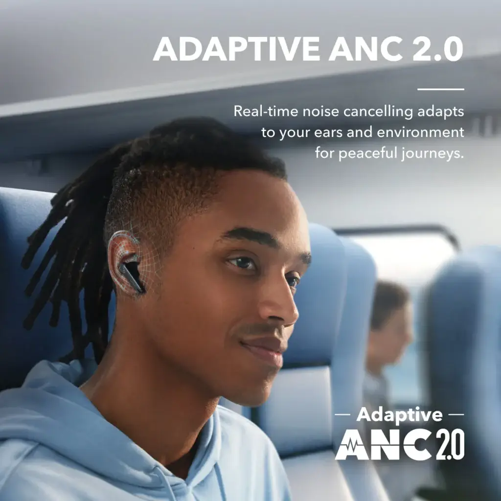 Anker Soundcore Liberty 4 NC Wireless Noise-Cancelling Earbuds