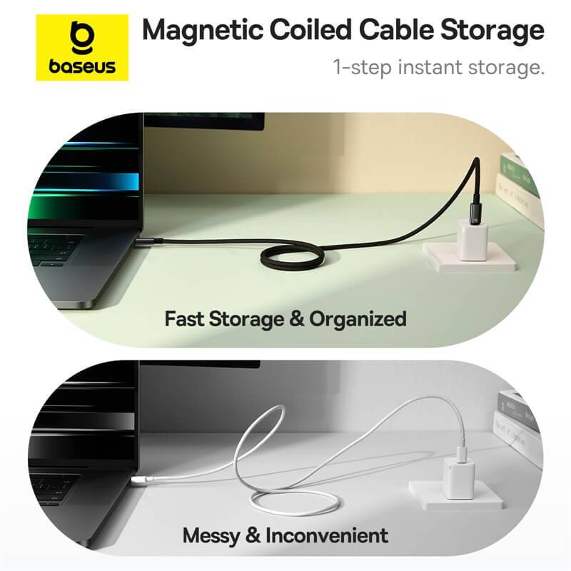 Baseus Tungsten Gold Series 100W Fast Charging Cable USB-C to USB-C 1m