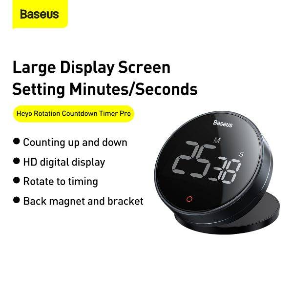 Baseus Heyo Pro Digital Rotation Countdown Timer