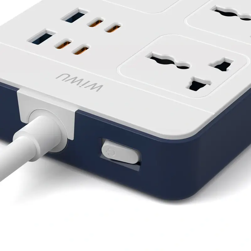 WiWU Wi-S006 PS524 20W GaN 11-in-1 Multifunctional Power Strip