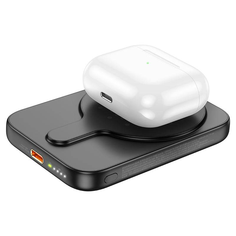 Hoco J117 Esteem 5000mAh Magnetic Power Bank with 20W Fast Charging & MagSafe Support