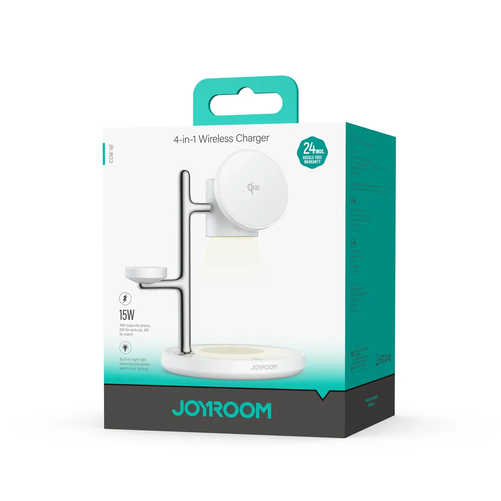 JOYROOM JR-W23 Qi2 4-in-1 Wireless Charger