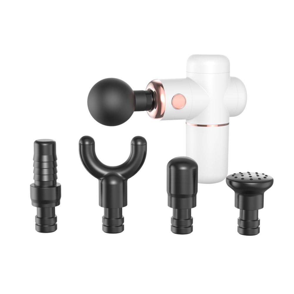 XO-FG01 Smart Fascia Massage Gun with 4 Interchangeable Heads