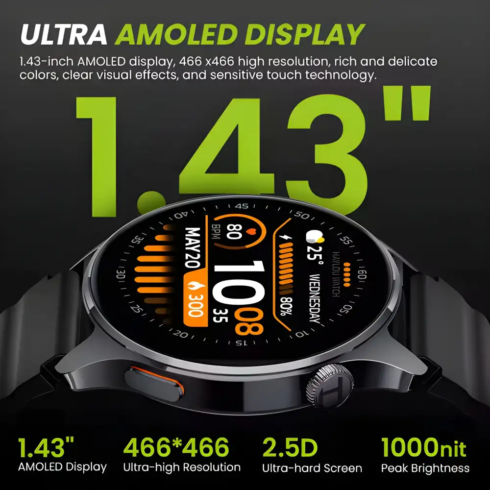 Haylou Watch 4S Bluetooth Calling Smartwatch
