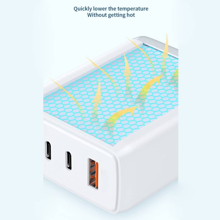 WIWU TR257-AEU 120W 4-in-1 Mini GaN Quick Charger CN Plug