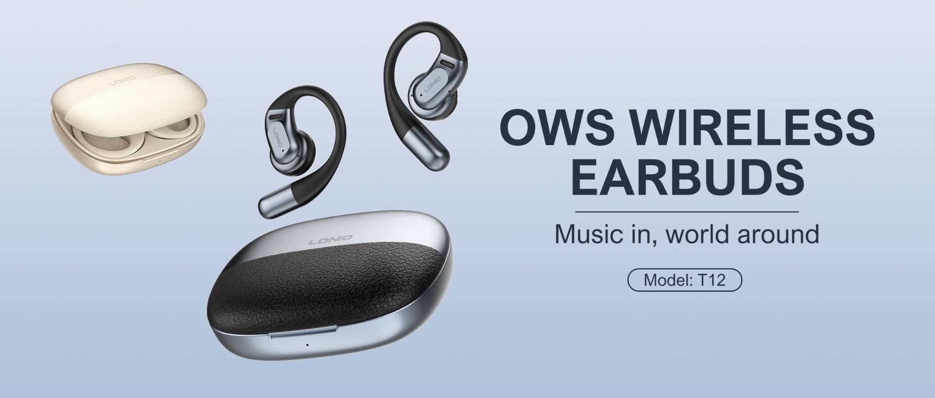 LDNIO T12 OWS True Wireless Bluetooth Earbuds