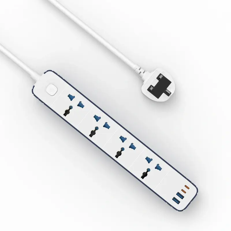 WiWU Wi-S007 PS422 8-in-1 GaN 20W Fast Charging Power Strip