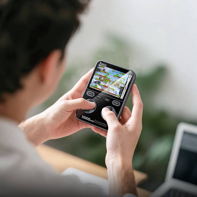Hoco Q47 10000mAh Power Bank with Built-in Game Console