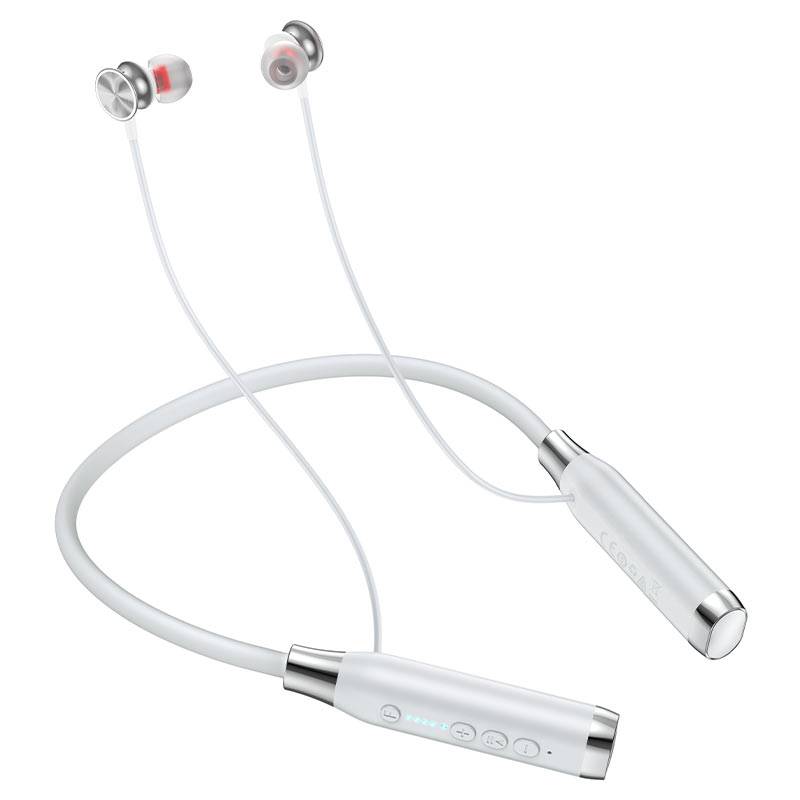 Hoco ES62 Wireless Bluetooth Neckband Earphones with Memory Card Support