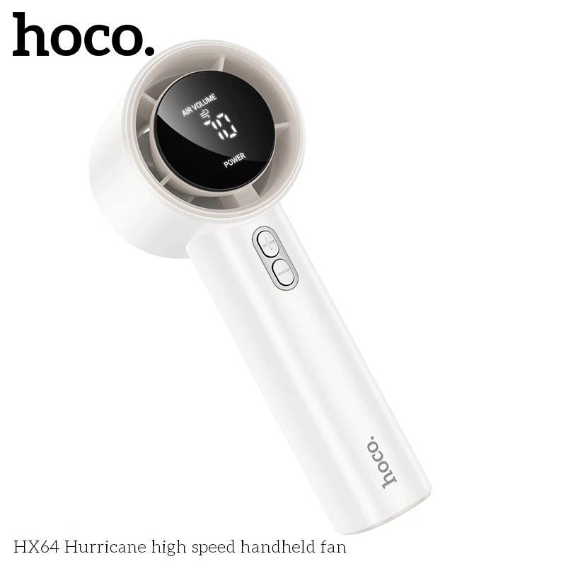 Hoco HX64 Hurricane High-Speed Portable Handheld Fan Hoco HX64 Hurricane High-Speed Portable Handheld Fan