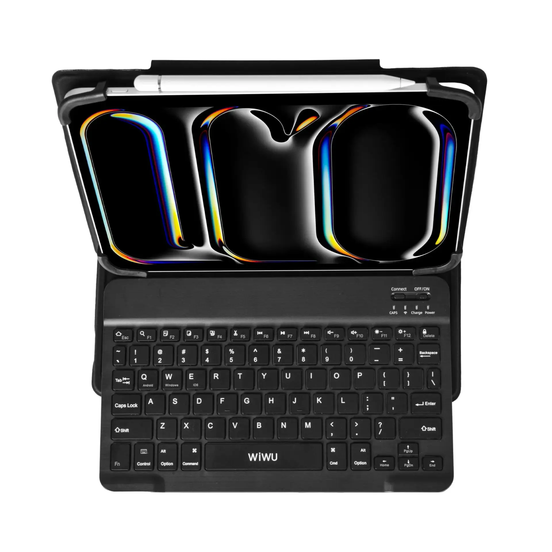 WiWU PU Leather Flip Universal Keyboard Case for 9 to 11 Inch Tablets