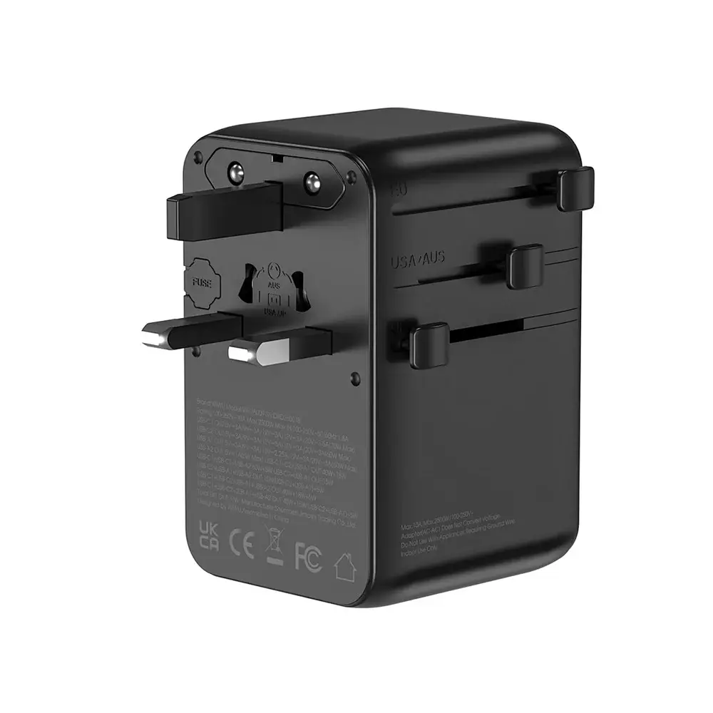 WiWU Wi-UA009 Aramid Fiber Warrior 70W GaN Universal Adapter