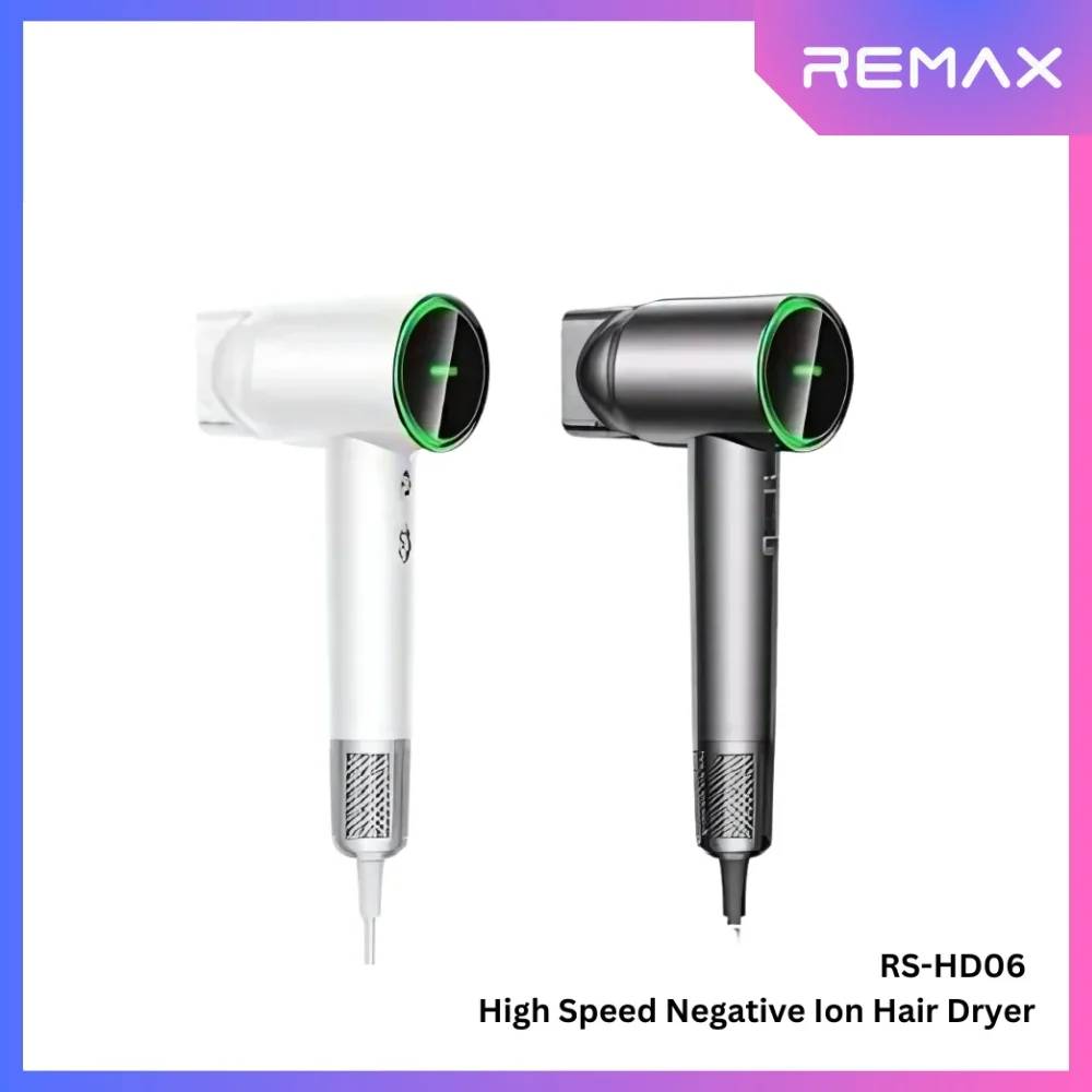 Remax RS-HD06 High-Speed Negative Ion Hair Dryer