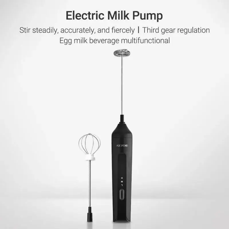 Circle Joy M3 Rechargeable Milk Frother & Egg Beater