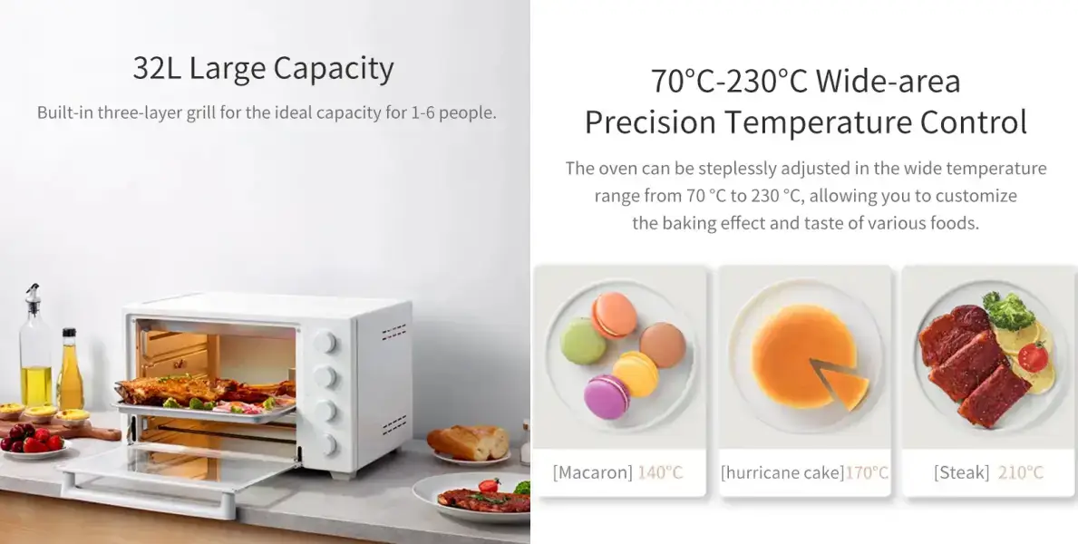 Xiaomi Mijia MDKXDE1ACM 32L Smart Electric Oven