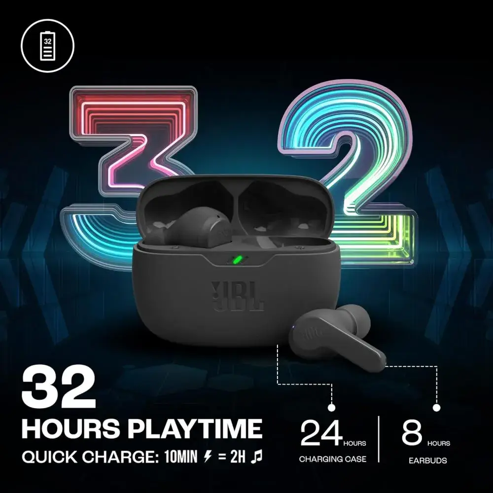 JBL Wave Beam True Wireless Bluetooth Earbuds