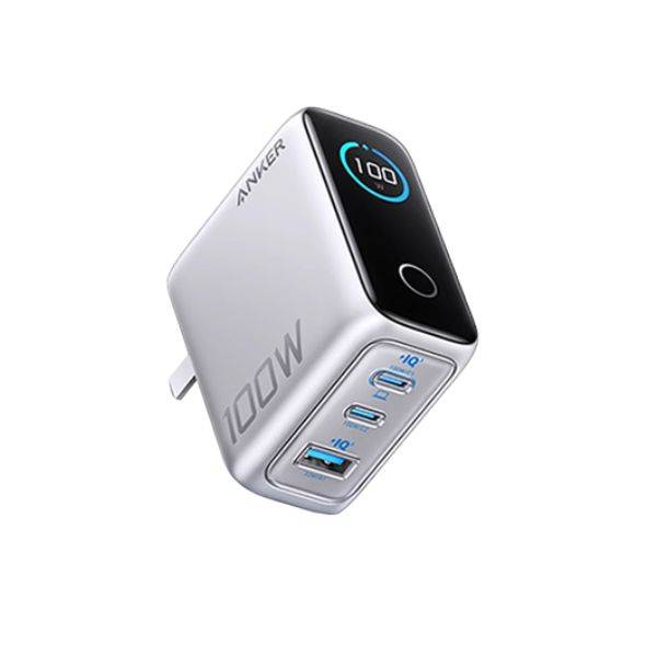 Anker 100W Smart Display Charger Lite Triple-Port Fast Charging Station Anker 100W Smart Display Charger Lite Triple-Port Fast Charging Station