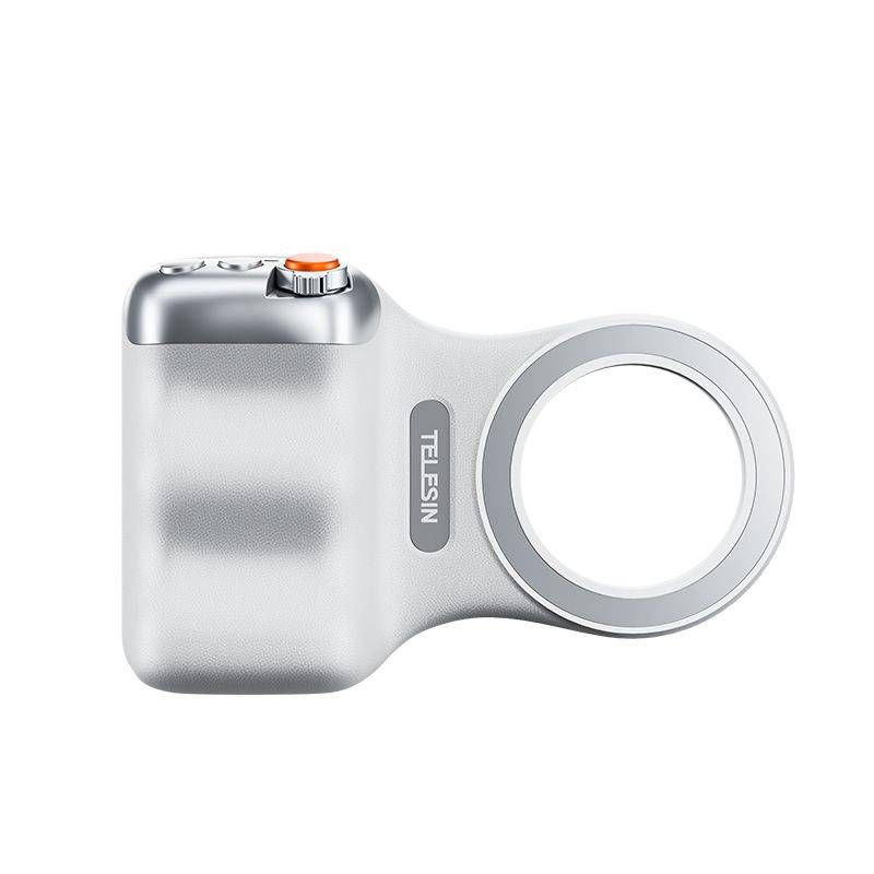 TELESIN Fun Shot Magnetic Shutter Grip – DSLR-Style for iPhone & Android