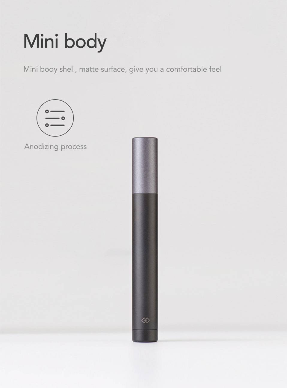 Xiaomi Mijia HN1 Mini Electric Nose Hair Trimmer with High-Speed Motor & Water-Resistant Sharp Cutter Head