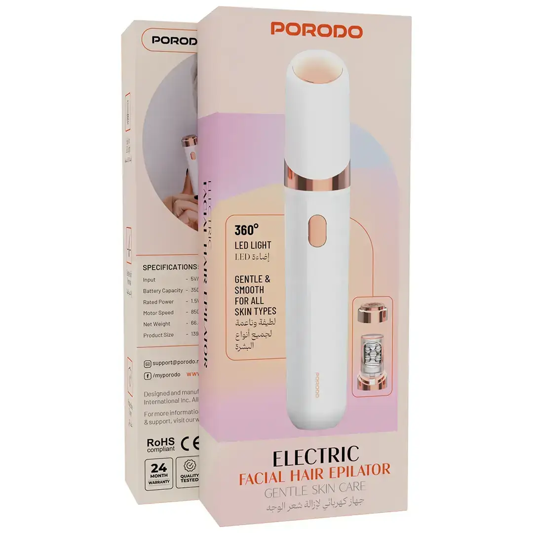 Porodo Electric Facial Hair Remover