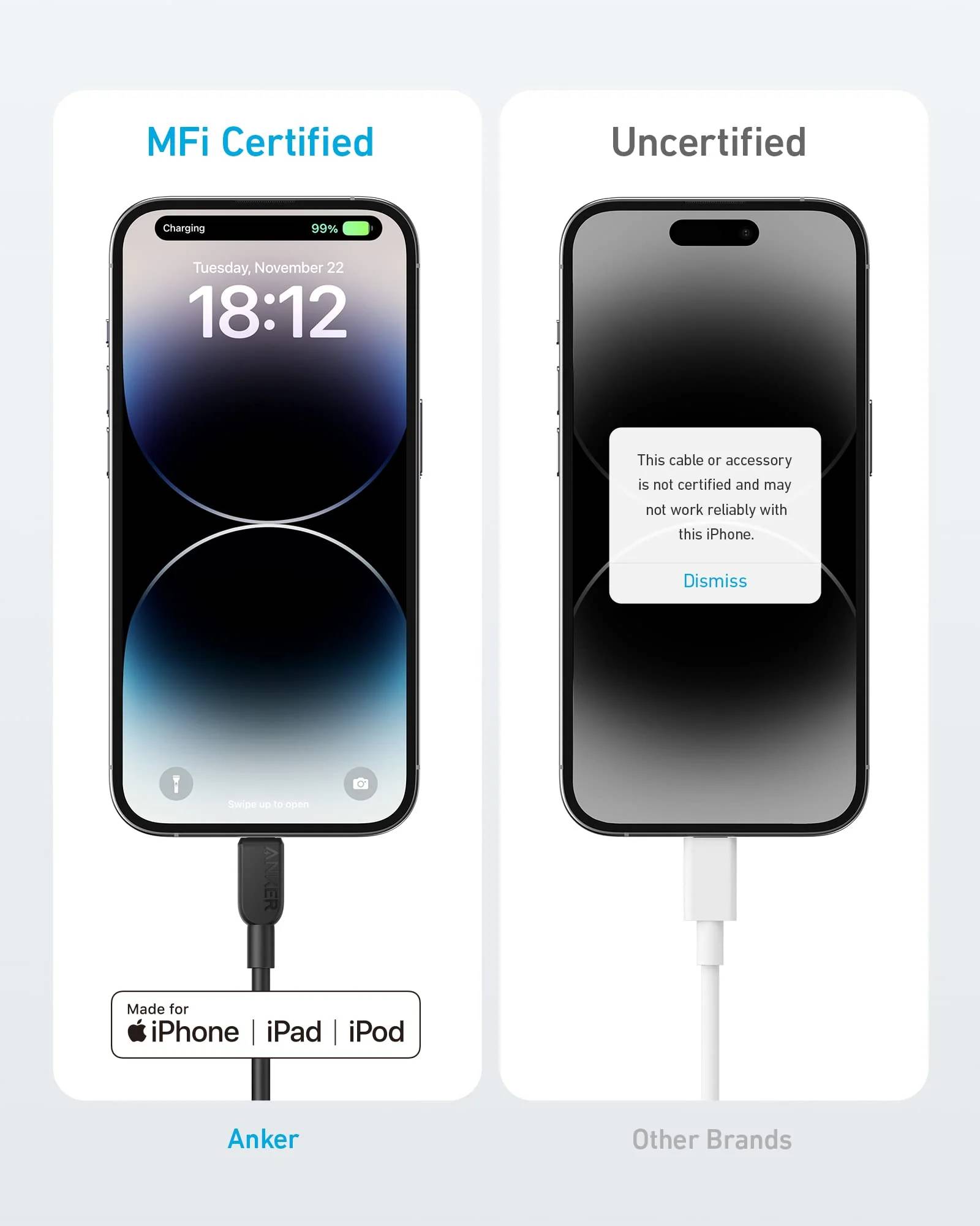 Anker 310 USB-C to Lightning Fast Charging Cable