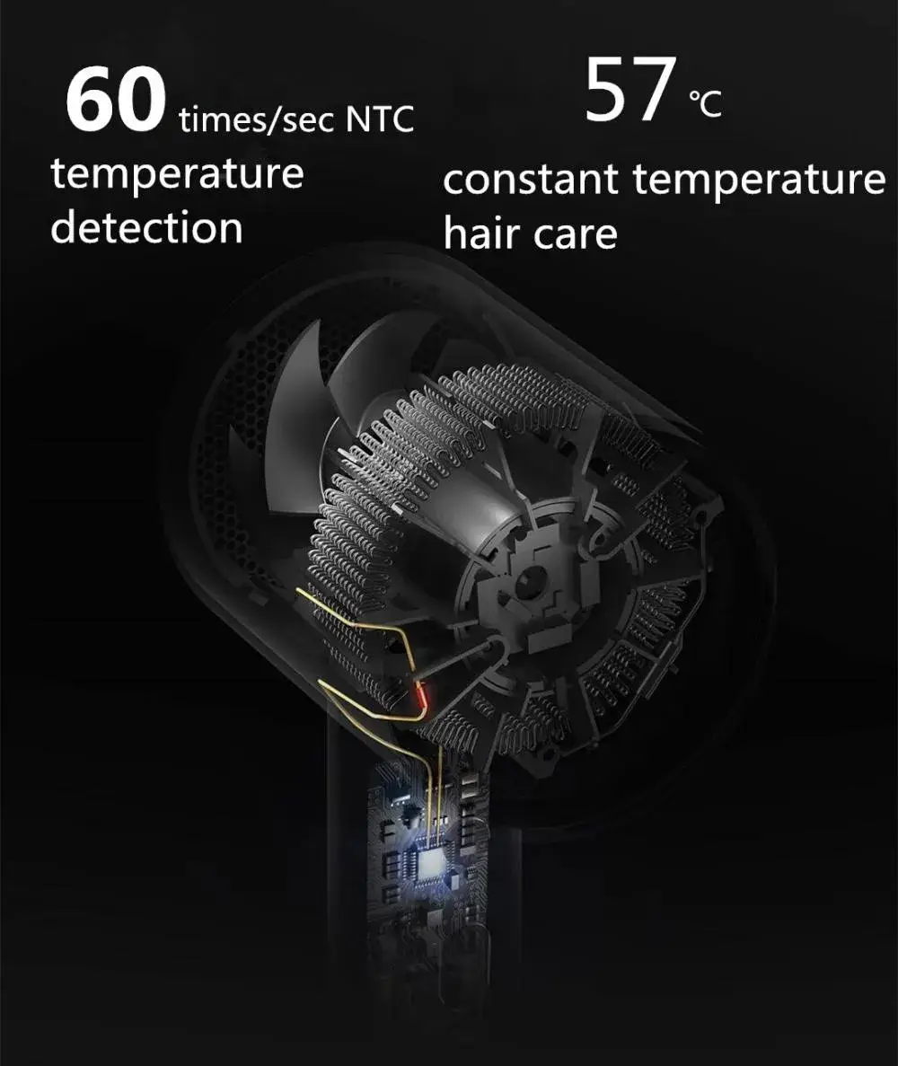 Xiaomi Mijia H300 1600W Portable Quick-Dry Hair Dryer